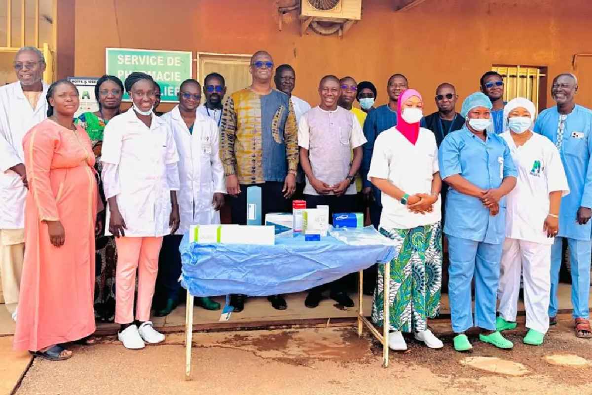 BRAKINA renouvelle son soutien au Centre Hospitalier Universitaire Pédiatrique – Charles De Gaulle (CHUP-CDG)